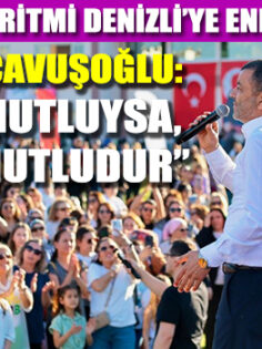 BAŞKAN ÇAVUŞOĞLU; “KADIN MUTLUYSA ŞEHİR MUTLUDUR”