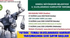 Denizli Büyükşehir’in uluslararası karikatür heyecanı başladı