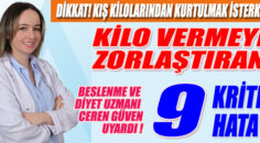 KİLO VERMEYİ ZORLAŞTIRAN 9 KRİTİK HATA