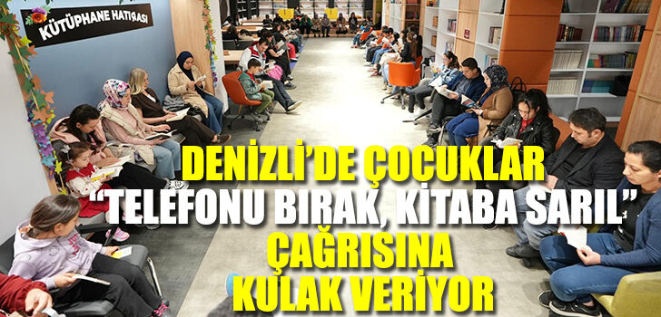 DBB Millet Kütüphanesi’nde kitap dolu 23 Nisan etkinliği