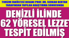 DENİZLİ MUTFAĞININ MARKALAŞMASI İÇİN YOL HARİTASI