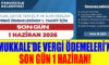 PAMUKKALE’DE VERGİ ÖDEMELERİ’NDE SON GÜN 1 HAZİRAN!