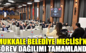 PAMUKKALE BELEDİYE MECLİSİ’NDE GÖREV DAĞILIMI TAMAMLANDI