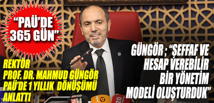 PAÜ’DE 365 GÜN
