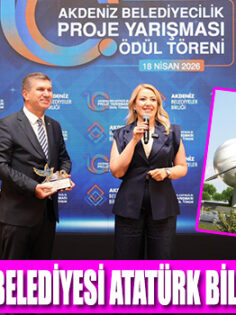 T.C. MERKEZEFENDİ BELEDİYESİ ATATÜRK BİLİM MERKEZİ’NE ÖDÜL