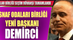 DESOB YENİ BAŞKANI HÜSEYİN DEMİRCİ OLDU