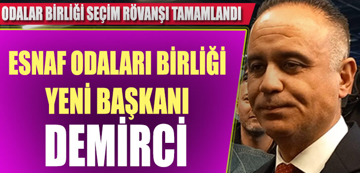 DESOB YENİ BAŞKANI HÜSEYİN DEMİRCİ OLDU