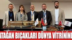 Yatağan bıçakları dünya vitrininde