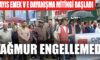 DENİZLİ’DE 1 MAYIS KUTLAMALARI YAĞMURA RAĞMEN BAŞLADI